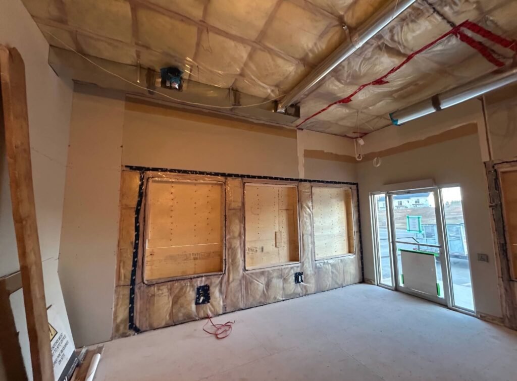 Structural drying setup