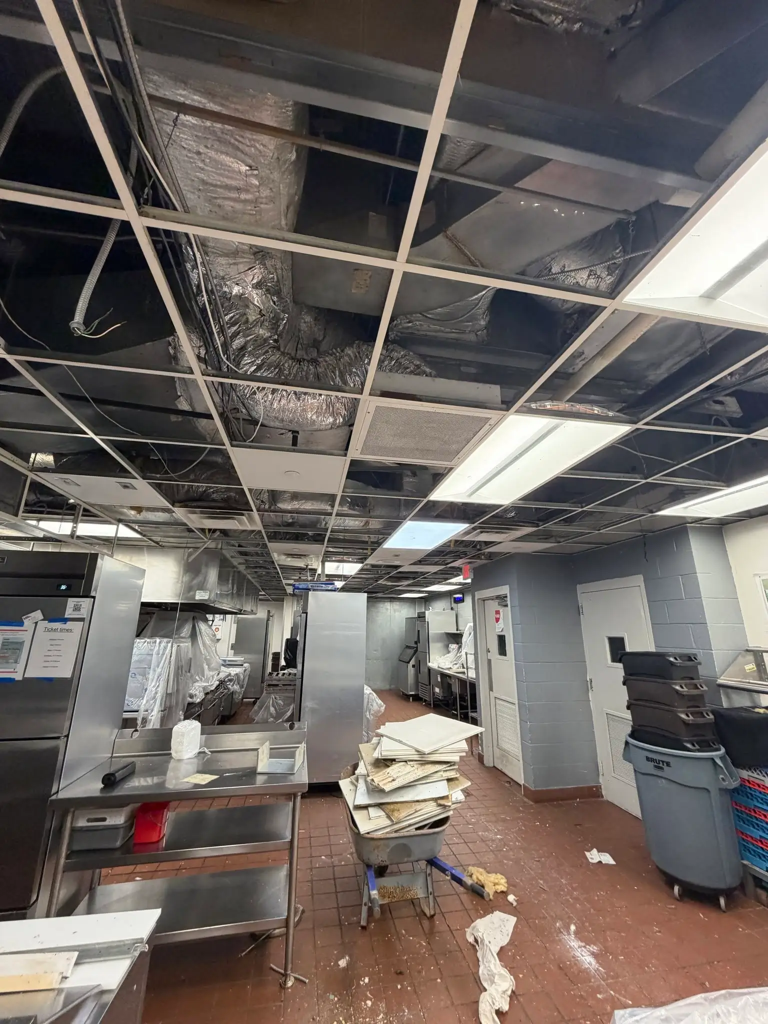 High-rise Water damage restoration Brooklyn