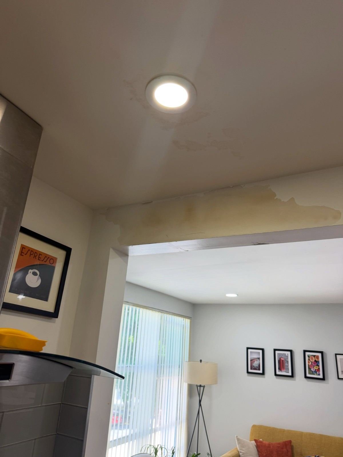 Immediate Actions After Upstairs Unit Leaks